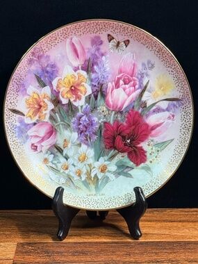 W.L. George “Tulip Ensemble” by Lena Liu Collector Plate